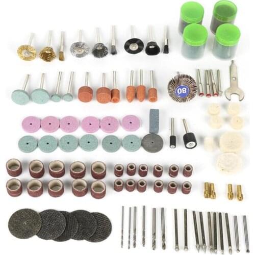 GTBL 161 Pcs Electric Engraving Mini Drill Polishing Machine Variable Speed ​​Rotary Tool Accessories for Dremel 3000 4000