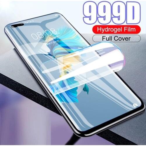 9D Full Glue Protective For Huawei Honor 8X 9X 8A 9A 8C 9C 8S 9S 9i 10i 20i 20S Play Hydrogel Film Screen Protector Film