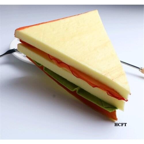 Simulation burger hotel restaurant bakery store shop decoration Vegetables beef ham sausage hamburger bread model props
