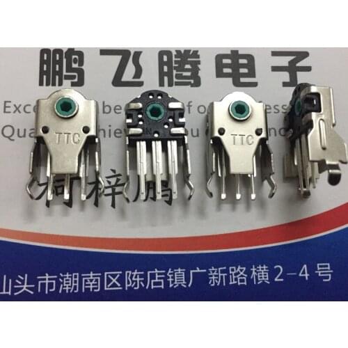 2PCS/lot TTC 11mm TTCLX11MM green core mouse wheel encoder decoder general purpose Razer Raibo Logitech Wrangler etc