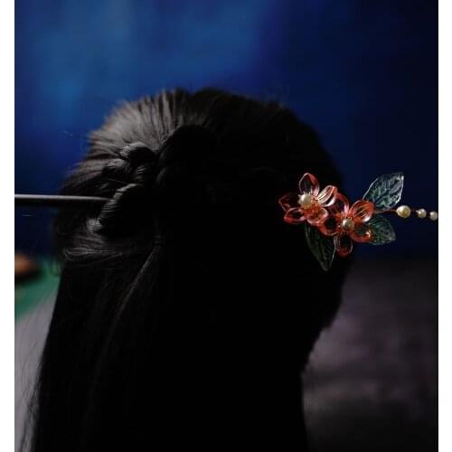 2021 New Hair Sticks Vintage Ancient Chinese Hairpins Wooden Hair Fork Japanese Hair Clips Chopsticks For Hair Accessories Women