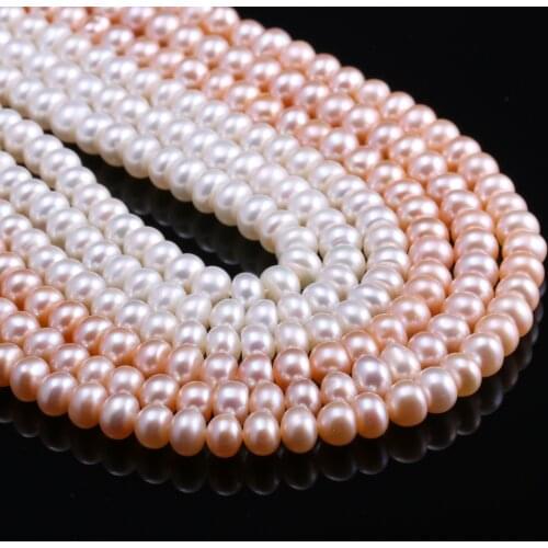 Irregular Freshwater Pearl Loose Beads 5-6 Mm For DIY Bracelet Earring Necklace Sewing Craft Jewelry Accessory