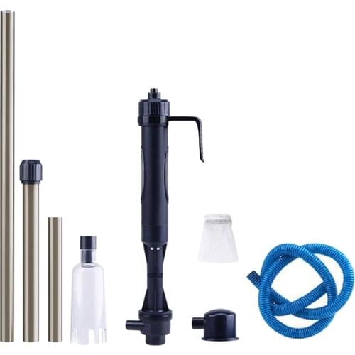 Fishing Tank Vacuum Cleaner Syphon Battery Operated Gravel Water Filter Cleaner Sand Washer