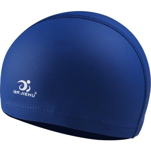 Water Sports Swim Pool Used Woman Man Adult Super Elastic Long Hair Swimming Cap