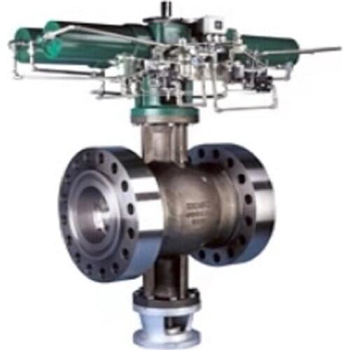 Stainless steel ball valve 210C/220C/230C concentric segmental valve control with EP800 positioner