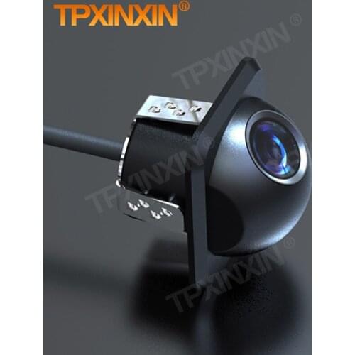 Car Camera Size Straw Hat High-definition Rear Vision Night Vision Image Ruler Volts Can Be Equipped With Large And Small Screen