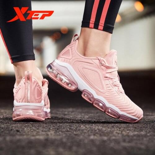 Xtep AIR MEGA Womens Air Running Shoes Can Breathe Jogging Shoes Lady Casual Comfortable Shoes 881318119100