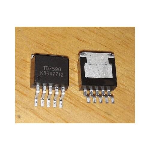 5PCS TD7590 TO-263 7590 TO263 5A 240KHz 36V PWM Buck DC DC Converter