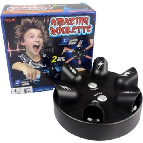 6 6 Slots Polygraph Tricky Funny Adult Micro Electric Shock Heart Beat Lie Detector Shocking Liar Test Novelty Party Game Gifts