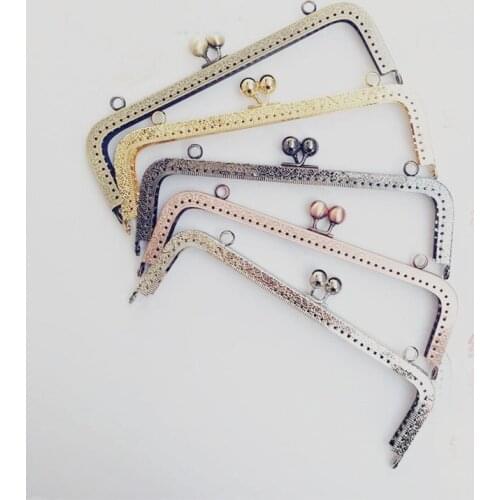 8 Inch Metal Clutch Purse Frames, Chose your colors