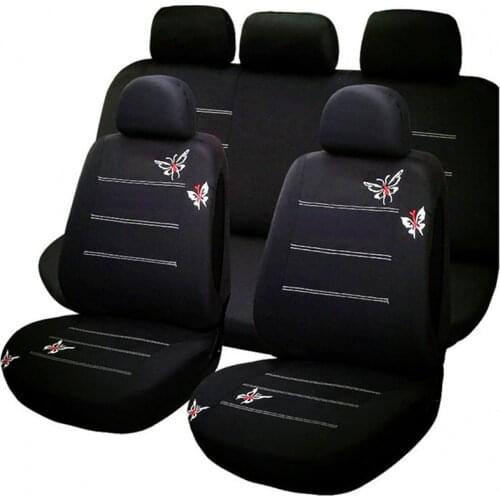 Interior Accessories 4pcs/9pcs fabric car seat cover universal car accessories car seat cover set for car Seat Protector