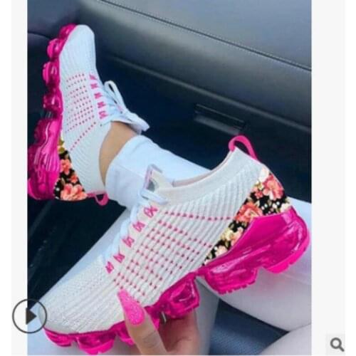 Large Size Womens Shoes New Air Cushion Casual Womens Shoes Color Matching Sneakers Womens Shoes Zapatos De Mujer Zapatos