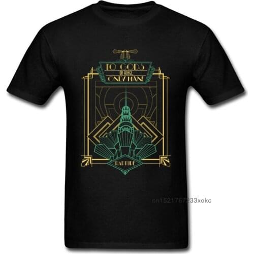No Gods Or Kings Men T Shirt Deco Rapture T-shirt Summer Tshirt White Black Cotton Clothing Crew Neck Geometric Tops Tees