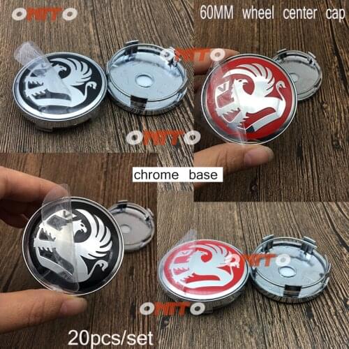 HOT Chrome 4X VAUXHALL Emblem Decal Decoration 60mm 2.36" Wheel Rim Covers Center Cap Dust-proof For Corsa Astra Insignia Zafira