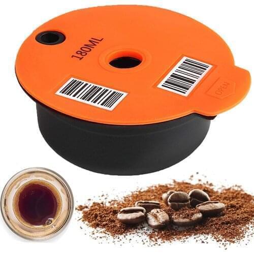 Coffee Capsules Coffee Filter Reusable Coffee Capsule Filters Baskets Capsules Kitchen Cafe Tools With Spoon Brush Fit