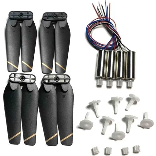 Foldable Propeller Blade Wings Motors Engines Gear For WiFi FPV Drone 4DRC V4 RICHIE RC Quacopter Spare Parts Accessories