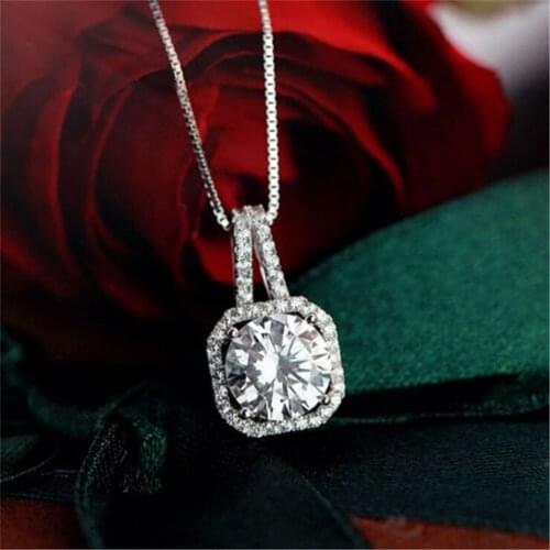New Fashion Crystal Charm Pendant Jewelry Chain Chunky Statement Choker Necklace