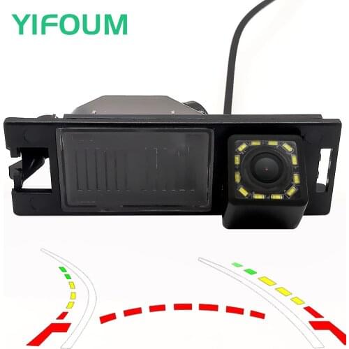 YIFOUM HD Dynamic Trajectory Tracks Car Rear View Backup Parking Camera For Hyundai IX35 2009 2010 2011 2012 2013 2014 2015