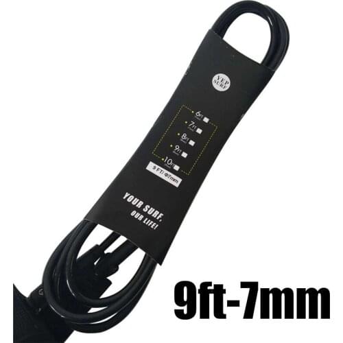Surfboards Leash 9ft 7mm Length Sports Surfboard Leash Surf Leash Laisse Surf water sport
