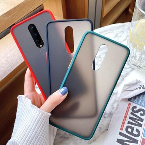 Shockproof Silicone Bumper Cases For One Plus 9 8T Nord N10 N100 5G 1+ 8T 7T 6T Pro Matte Cover For Moto One Macro G8 Plus Play