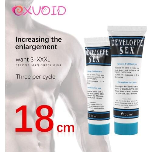 EXVOID Sex Toys for Men Increase Growth Oil Strong Man Big Dick Men Penis Extender Penis Enlargement Cream Big Penis