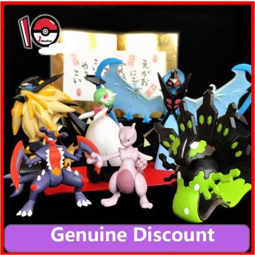 TOMY Pokemon Dolls Genuine Pocket Monsters Action Figure Solgaleo Garchomp Lugia Cartoon Model Toy Collections Birthday Gift
