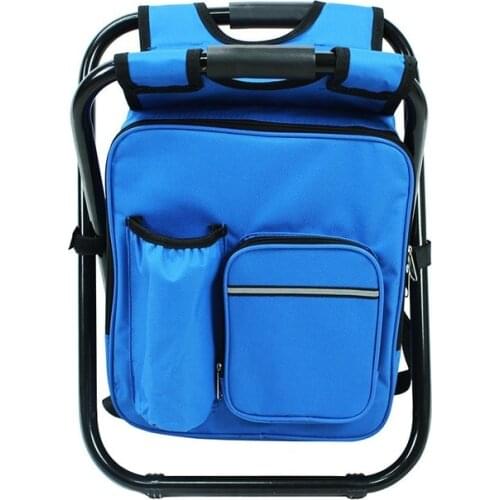 Outdoor Leisure Folding Chair Ice Pack Bench Camping Portable Marza Folding Bag Fishing Have 4Color For Choose