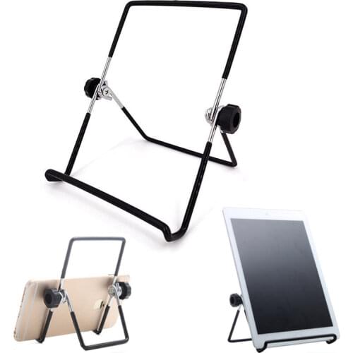 Universal Metal Tablet Holder for IPad Samsung Holder Tablet Stand Mount Foldable Desk Flexible Phone Stand for IPhone Xiaomi