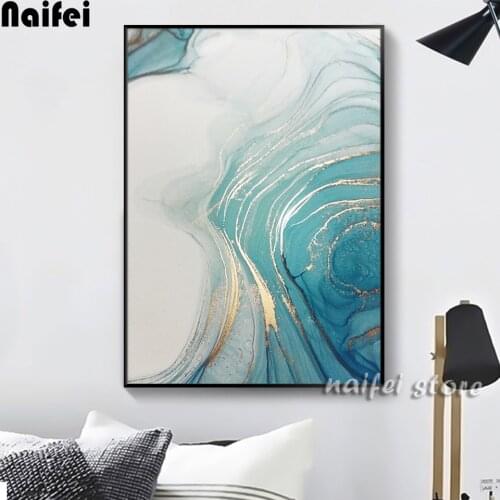 Full Square Round Drill,5d,Diamond Embroidery,Diamond Painting Abstract Blue Classic Cross Stitch,3d Diamond Mosaic,Decoration