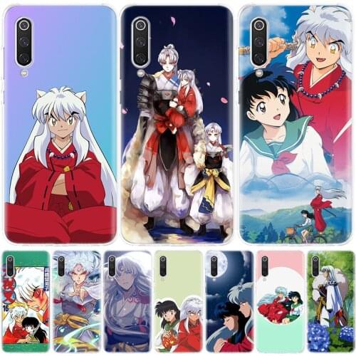 Anime Inuyasha Sesshoumaru Higurashi Kagome Phone Case for Xiaomi Note 10 Mi 11 9 8 CC9 5X 6X A1 A2 A3 9T 10T Lite Pro Poco F1 X