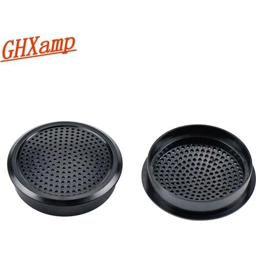 GHXAMP 1.5 Inch 45mm Car Tweeter Grille Mesh Speaker Net Cover Refit Treble Loudspeaker Shell Mesh Enclosure Accessories 2PCS