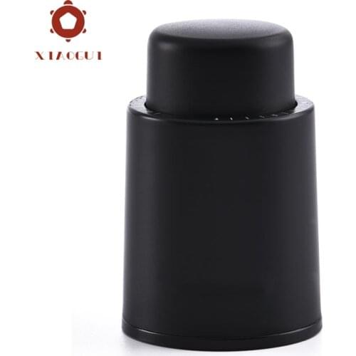 XiaoGui Bar Tool Plastic Pp Vacuum Bottle Stopper Red Wine Cap Screw Water Champagne Seal Gift Mouth