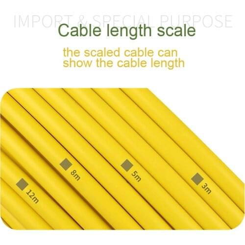 20m/50m/100m Cable for Endoscope Camera WP70/WP90 23mm Camera ,cable Length Scale ,no wheel