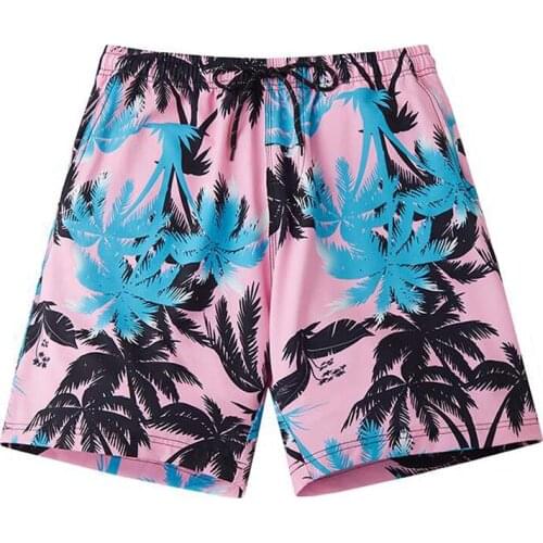 13 pattern Summer tree Printing men swimsuit mens sexy swimwear beach shorts swimming quick dry Trunks swim bathing suit 145