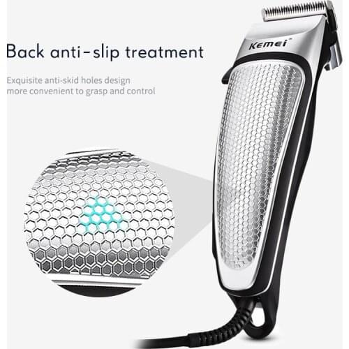Kemei Wired Clipper Mens Hair Clipper Electric Professional Trimmer Household Low Noise Beard Machine Personal Care Haircut Tool