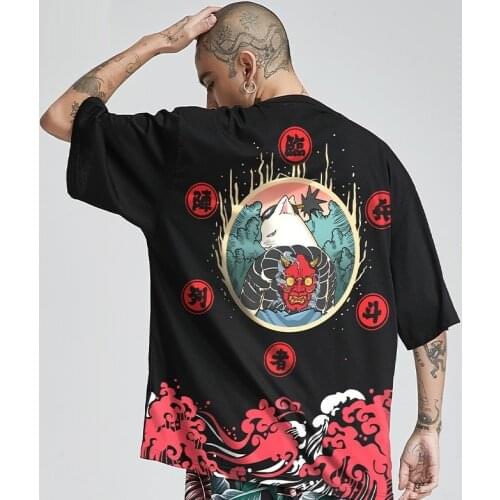 2021 Hip Hop Tees T-Shirt Asian Streetwear Harajuku Short Sleeve Loose Men T Shirt Summer Oversized Male Punk Clothes FF3118