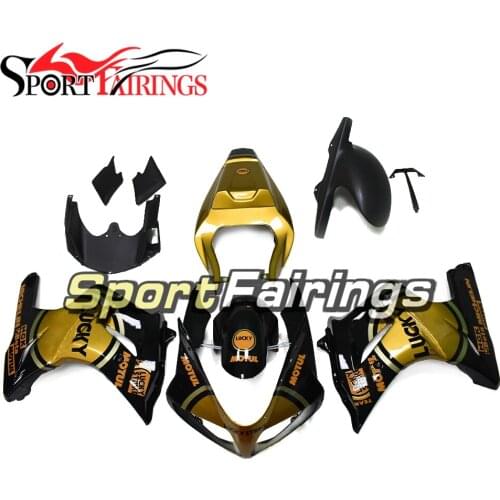 New Full Fairing Kit For Suzuki SV1000 2003 - 2013 05 06 07 08 09 10 12 13 ABS Plastic Motorcycle Bodywork Gold Black Cowlings