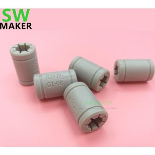 SWMAKER 3/7/10pcs Solid Polymer LM8UU Bearing 8mm shaft Drylin RJ4JP-01-08 for Anet Reprap Prusa i3 3D Printer