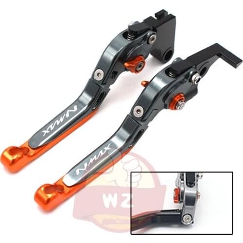 For YAMAHA NMAX 155 125 NMAX155 NMAX125 N-MAX 155 125 2015-2017 Motorcycle Accessories Folding Extendable Brake Clutch Levers