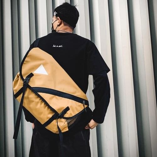Fashion Crossbody Bag Multifunction Waterproof Large Shoulder Bag Streetwear Male Nylon Messenger 2020 casual