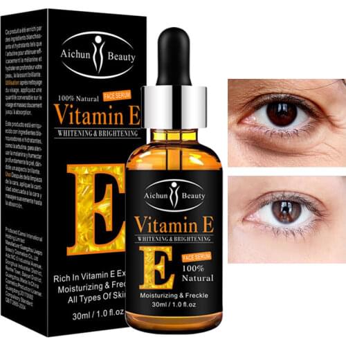 Eye Serum Anti-Wrinkle Anti-Aging Lifting Firming Repairing Moisturizing Remove Dark Circles Beauty Vitamin E Skin Care 30ml