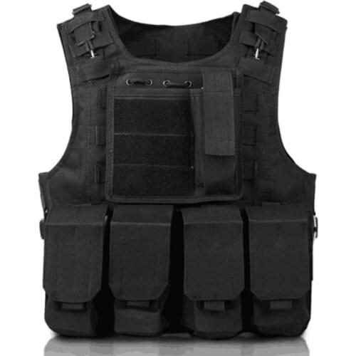 Tactical Vest Mens Military Hunting Vest Field Battle Airsoft Molle Waistcoat Combat Assault Plate Carrier Hunting Vests