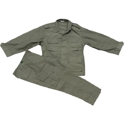 Outdoor Sports Tactics TCU Style BDU Military Green Long Sleeve Trousers Training Clothes