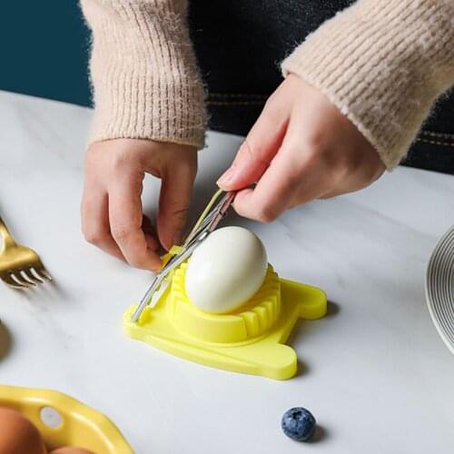 WALK KNOW Concise Egg Slicer Kitchen Tool Egg Slicer Fancy Flapper Kitchen Supplies Egg Slicer Removable egg slicer 2020 N06