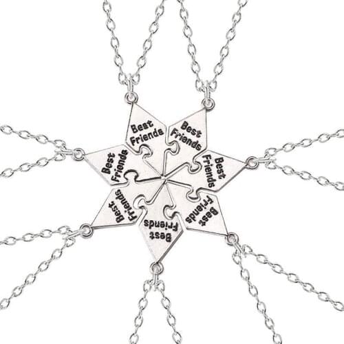 Classic Pendant Necklace Splicing Alloy Necklaces For Women Party Gift Custom Metal Exclusive Name