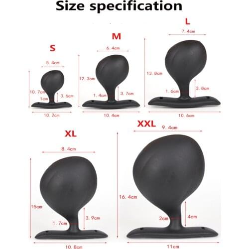 2021New Huge Anal Balls Big Butt Plug Prostate Massage Anal Dilator Adult Masturbator Erotic Toys For Men Women Products