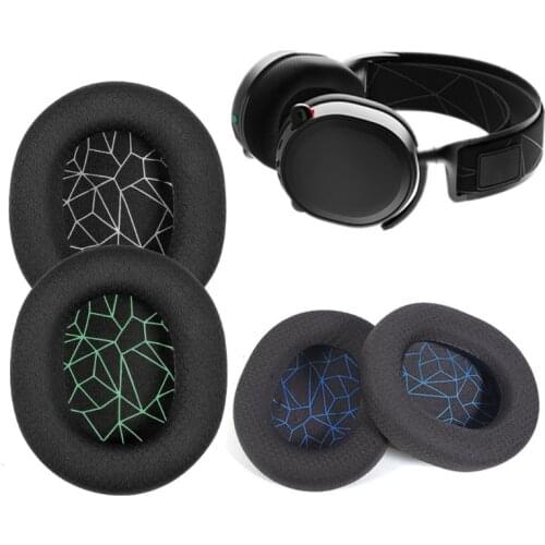 Earpads Ear Pads Cushion Earmuffs For -Arctis 3 5 7 Pro Lossless Wireless Gaming Headset Headphone