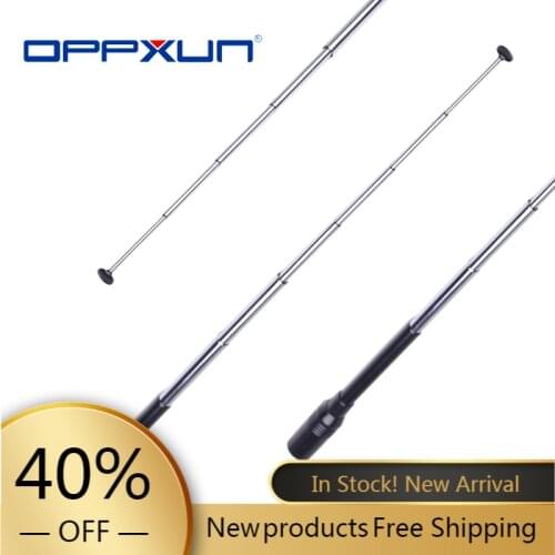 Black Durable Na-773 SMA- Female High Gain VHF/UHF Dual Band Rod Antenna For Baofeng UV5R UVB5/82 BF-888s Ham Radio Transceiver