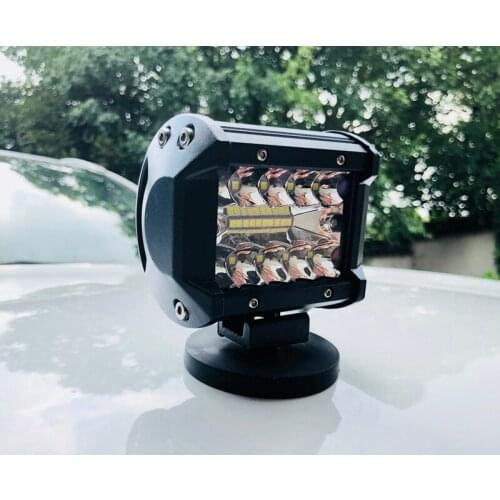 Car Roof Engine cover Hood led Spot light Magnetic bracket Auto driving fog light 4x4 Truck headlight Day Led work light lamp