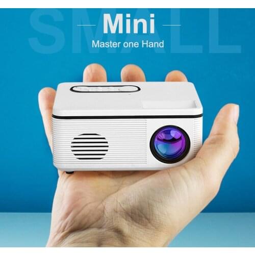 S361 Mini Projector 600Lumens 1080P Full Hd Wifi Android Home Beamer Video Player Support Hdmi-Compatible/usb/Av/Tf Home Cinema